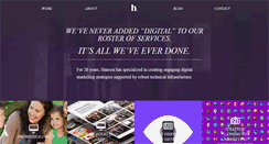 Desktop Screenshot of hansoninc.com