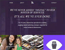 Tablet Screenshot of hansoninc.com